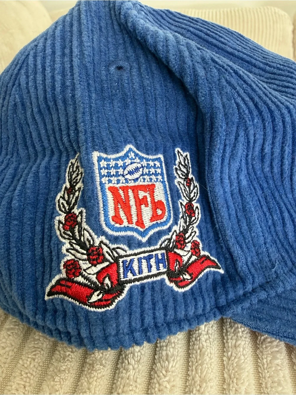 KITH X NFL New York Giants Corduroy SnapBack